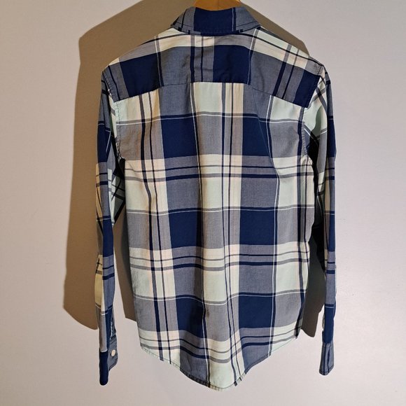 Abercrombie & Fitch Men's Extra Small Regular Fit Long Sleeve Button Down Shirt - Picture 3 of 12